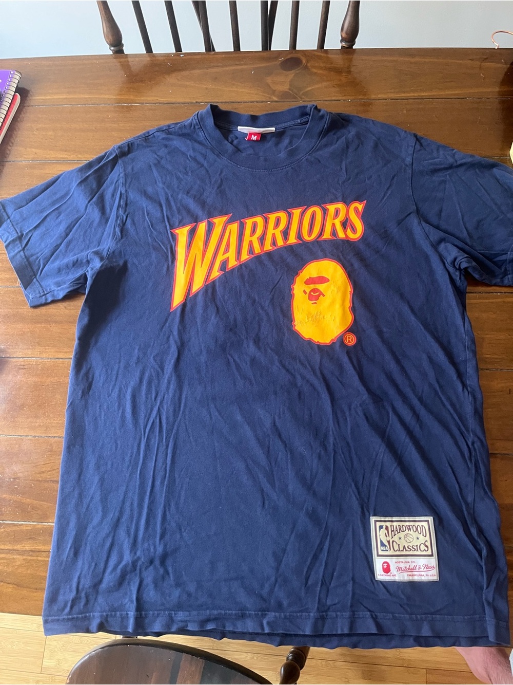 Mitchell & Ness x BAPE x Warriors Tee